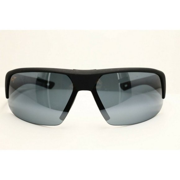 Maui Jim 523-2MR Wrap Black Polarized Sunglasses - Picture 4 of 8